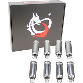 Dragon FIRE Performance Tune Up Spark Plug Wire Metal Heat Shield Set Kit Compatible with Chevy 5.3L 6.0L 6.2L 7.0L V8 GM LS LSX LS1 LS2 LS3 LS6 LS7 Replaces 8006 OEM Fit SPWGMHS