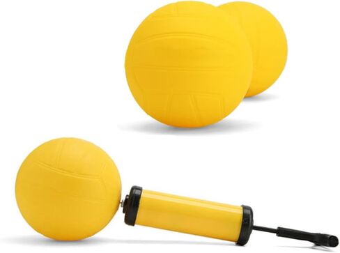 Toy Activity & Play Balls, Sports Game Replacement Balls 3.5-inch (3-Pack Balls with Pump) in Saudi Arabia