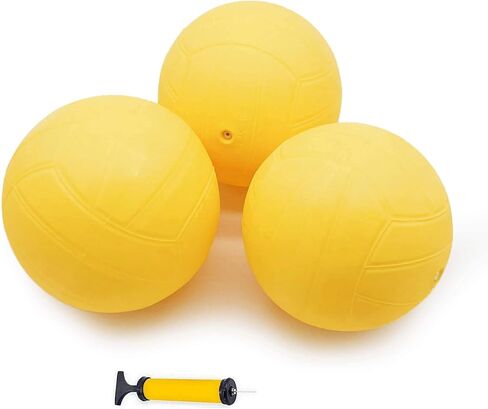 Toy Activity & Play Balls, Sports Game Replacement Balls 3.5-inch (3-Pack Balls with Pump) in Saudi Arabia