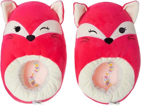 Squishmallows Slippers Plush Lightweight Warm Comfort Soft Aline Slipper House Shoes for Kids and Adults (sizes 11-1 Little Kid / 2-5 Big Kid / 5-10 Adult) in Saudi Arabia