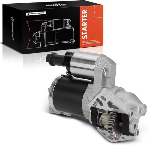 A-Premium Starter Motor Compatible with Acura MDX 2003 2004 2005 2006 3.5L, 12V 1.6KW 19-Teeth Counterclockwise, Replace# 06313RDJ305, 31200RDJA01 in Saudi Arabia