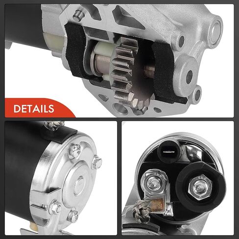 A-Premium Starter Motor Compatible with Acura MDX 2003 2004 2005 2006 3.5L, 12V 1.6KW 19-Teeth Counterclockwise, Replace# 06313RDJ305, 31200RDJA01 in Saudi Arabia