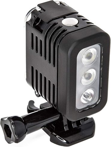 Ultimaxx's Professional متعدد الأغراض، إضاءة قوية للغاية 40 متر تحت الماء LED لـ GoPro 5/6/7/8/MAX 360، وكاميرات DJI Osmo Action مع بطارية قابلة لإعادة الشحن in Saudi Arabia