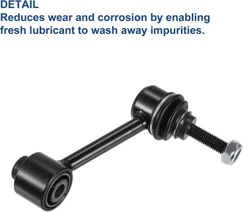 ACROPIX Rear Sway Bar Link Stabilizer Bar End Link مناسب لأودي A3 - حزمة من 2 أسود in Kuwait