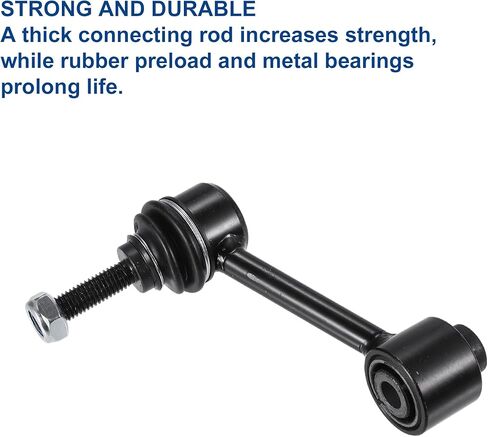 ACROPIX Rear Sway Bar Link Stabilizer Bar End Link مناسب لأودي A3 - حزمة من 2 أسود in Kuwait