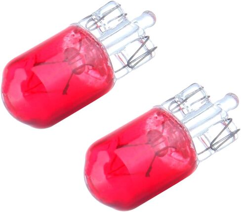 cciyu 20 Pack 194/168/T10 12V 5W Side Marker Light Halogen Bulb (10 PCS Red) in Saudi Arabia