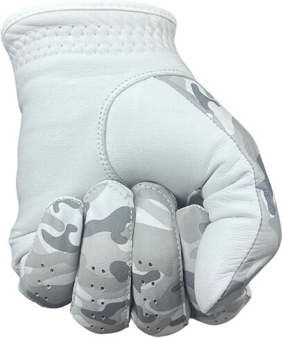 Camo Golf Glove, Leather Golf Glove, Extra Grip, Great Looking Design, Mens Left Hand, Mens Right Hand in Saudi Arabia