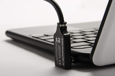ميكروفون InSync Buddy FlamingoMic 7G 90D USB لإلغاء الضوضاء مع موصل 90 درجة in Saudi Arabia