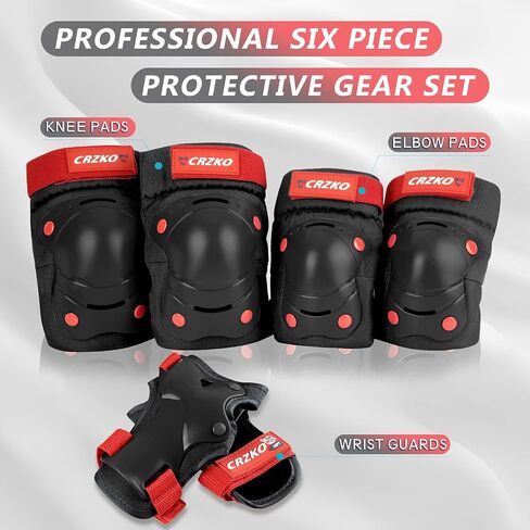 Knee Pads for Kids,Kids Knee Pads and Elbow Pads Set Child Youth 3-15 Years W/Adjustable Strap for Roller Skates Skateboard Inline Skatings Scooter in Saudi Arabia