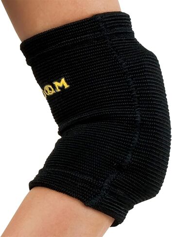 D&M Elbow Pad Sleeve, 13mm Thick pad, Black, Free-Size, 1pcs, Made in Japan, 777 in Kuwait