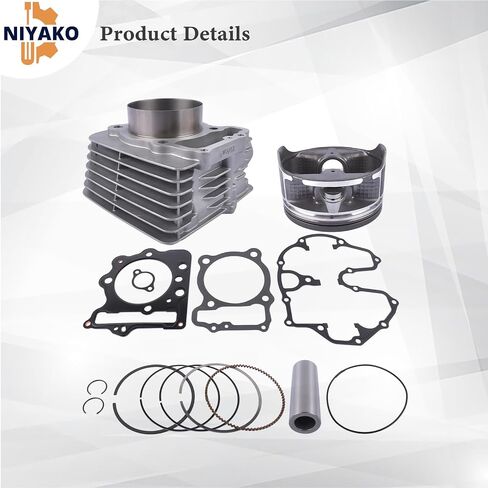 440cc Big Bore Cylinder Piston Kit Replacement# 13103-KCY-670 13011-KCY-670 Fit Sportrax TRX400EX TRX400X XR400R in Saudi Arabia