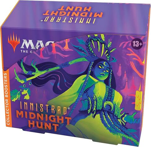 Magic: The Gathering Innistrad: Midnight Hunt Collector Booster Box | 12 Packs (180 Magic Cards) in Saudi Arabia