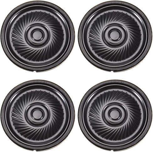 uxcell 0.5W 32 Ohm Micro Internal Speaker Magnet Loudspeaker 40mm Dia 4pcs in Saudi Arabia