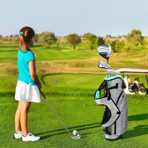 FINCHLEY Kids Golf Clubs Set for Boys & Girls Aged 4-7, Includes Driver, 7# & 9# Irons, and Putter for Right Hand for Right Hand in Saudi Arabia