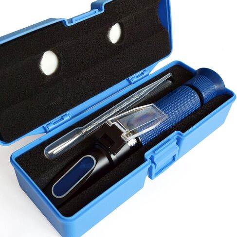 مقياس انكسار الكحول بنطاق مقياس نسبة الحجم 0-80%، لقياس محتوى الكحول في إنتاج المشروبات الكحولية والمشروبات المقطرة والمشروبات المنزلية، مع وظيفة تعويض درجة الحرارة التلقائية in Kuwait