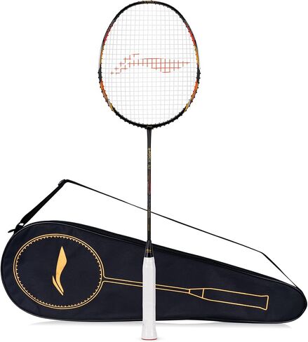 Li-Ning G-Force X5 Carbon Fibre Badminton Racket with Free Full Cover(82 Grams, 28 Lbs) in Saudi Arabia