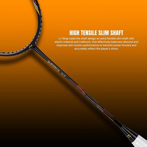 Li-Ning G-Force X5 Carbon Fibre Badminton Racket with Free Full Cover(82 Grams, 28 Lbs) in Saudi Arabia