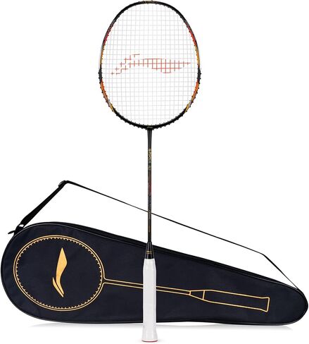 Li-Ning G-Force X5 Carbon Fibre Badminton Racket with Free Full Cover(82 Grams, 28 Lbs) in Saudi Arabia