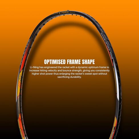 Li-Ning G-Force X5 Carbon Fibre Badminton Racket with Free Full Cover(82 Grams, 28 Lbs) in Saudi Arabia