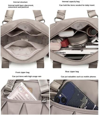 Small Tote Versatile Shoulder Bag Chic Lightweight Handbag for Women Spacious Hobo Bag in Saudi Arabia