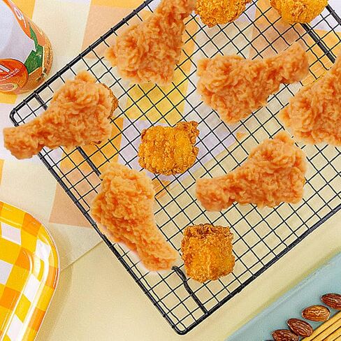6 Pcs Artificial Chicken Legs, Fake Fried Chicken Model, Simulated Chicken Legs, Fake Lifelike Food Props for Home Kitchen Party Decoration Photography Props Sample Display (Chicken Legs) in Saudi Arabia