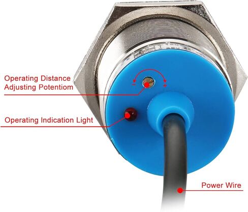 M30 مفتاح مستشعر القرب بالسعة نوع غير درع LJC30A3-H-J/DZ كشف 1-15 مم 90-250VAC 400mA مغلق عادة (NC) 2 أسلاك in Saudi Arabia