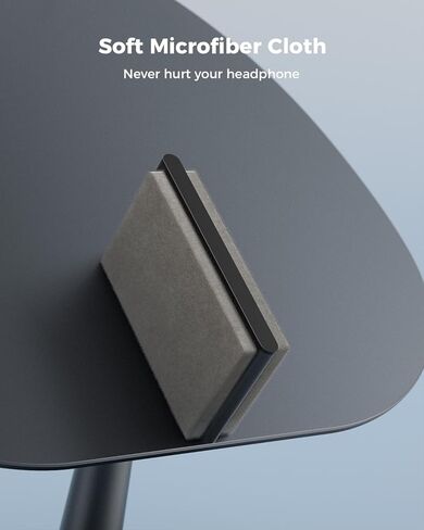 أحدث حامل Airpods Max لعام 2024 من SUPERONE مع وضع السكون التلقائي، حامل حامل Airpods Max مع وسادة واقية، حامل سماعة رأس من سبائك الألومنيوم، رمادي in Kuwait