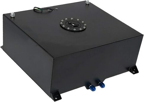 labwork Race Drift Fuel Cell Cap Tank 20 Gallon Aluminum Black+ Level Sender Black in Saudi Arabia