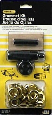 General 71264 1/2" Brass Grommet Kit 12 Count in Saudi Arabia