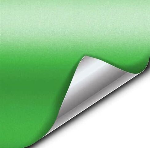Matte Lime Green 60 Inches x 1 Feet Car Wrap Vinyl Roll with Air Release 3MIL-VViViD8 in Saudi Arabia