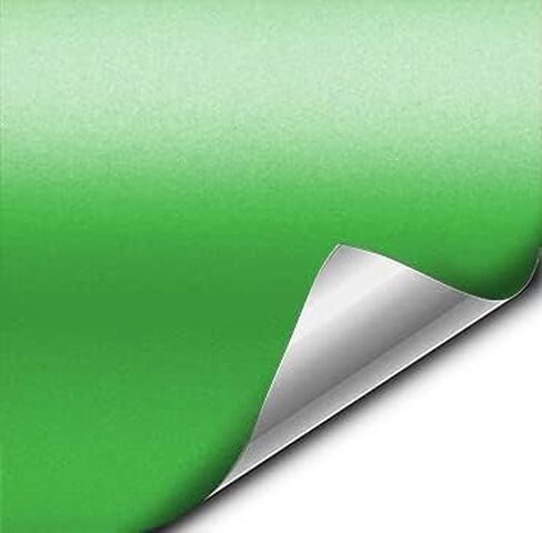 Matte Lime Green 60 Inches x 1 Feet Car Wrap Vinyl Roll with Air Release 3MIL-VViViD8 in Saudi Arabia