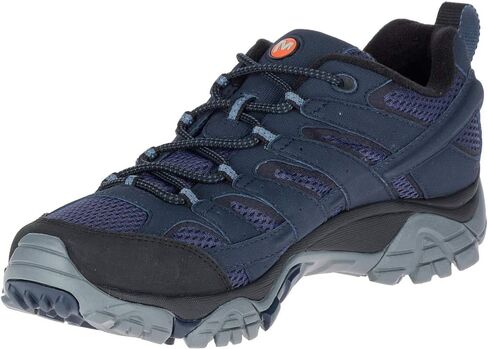 Merrell Men's Low Rise Hiking Boots, Blue Navy, 47 in Saudi Arabia