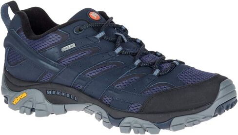 Merrell Men's Low Rise Hiking Boots, Blue Navy, 47 in Saudi Arabia