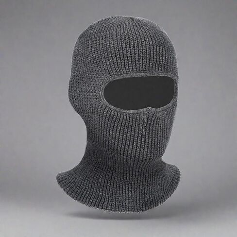 قناع تزلج محبوك بفتحة واحدة، غطاء وجه للرجال/النساء للعمل في الطقس البارد أو معدات الرياضات الخارجية الشتوية in Kuwait