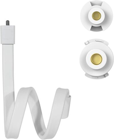 حامل شاشة HelloBaby لـ HB6339/HB6550/HB6550pro/HB6081/HB65/HB40، يعمل مع جميع كاميرات مراقبة HelloBaby، قابل للانحناء والتعديل، يلتف حول حامل كاميرا مراقبة الطفل في المهد in Kuwait