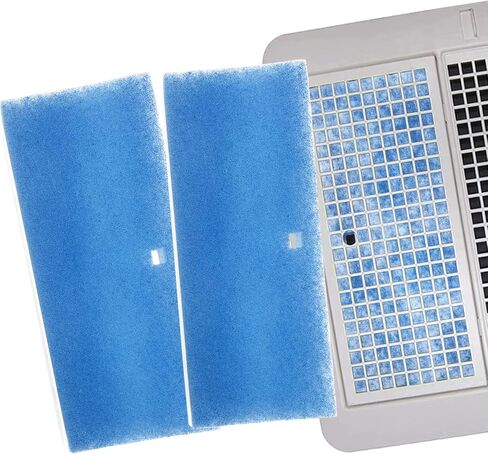 فلتر تيار متردد RV مقاس 6 × 14 بوصة مرشحات هواء RV لفتحة مكيف الهواء، فلتر تيار متردد MERV 6 للهواء النظيف [مرشحان] in Kuwait