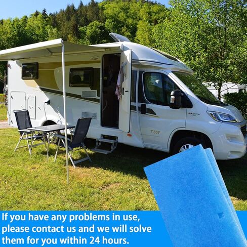 فلتر تيار متردد RV مقاس 6 × 14 بوصة مرشحات هواء RV لفتحة مكيف الهواء، فلتر تيار متردد MERV 6 للهواء النظيف [مرشحان] in Kuwait