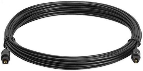 OC1060AK Toslink كابل الصوت الرقمي البصري الحبل البصري لـ HDTV DVD PS3 Xbox مطلي بالذهب 6FT in Kuwait