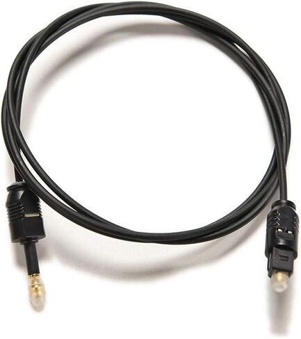 OC1060AK Toslink كابل الصوت الرقمي البصري الحبل البصري لـ HDTV DVD PS3 Xbox مطلي بالذهب 6FT in Kuwait