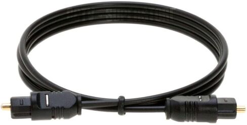 OC1060AK Toslink كابل الصوت الرقمي البصري الحبل البصري لـ HDTV DVD PS3 Xbox مطلي بالذهب 6FT in Kuwait