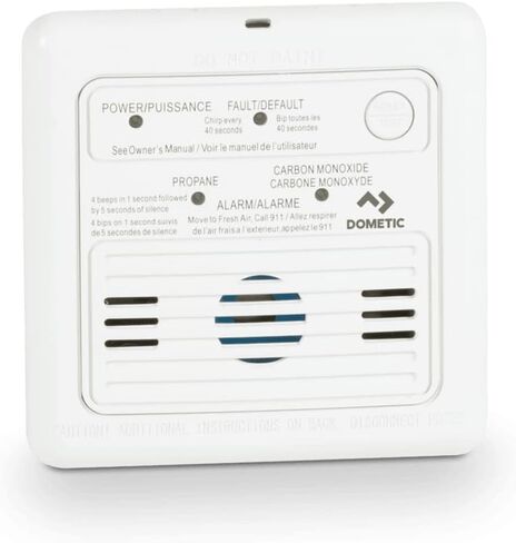 Dometic Dual LPCO Combination Alarm (Black) in Saudi Arabia