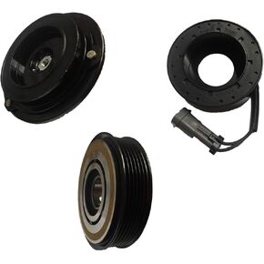 AC Compressor Clutch Kit (PULLEY, BEARING, COIL, PLATE) FITS: 2000-2005 CADILLAC DEVILLE 8CYL 4.6L in Kuwait