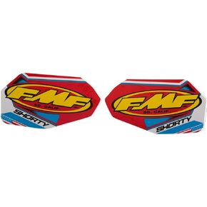 Replacement Vinyl Decal Compatible with FMF Shorty Exhaust 014845, Left/Right Side in Kuwait