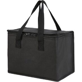 musbus Extra large XXXL Insulated Food Delivery Bag Cooler Bags Keep Food Warm Catering Therma Catering Bag for doordash 22x14x13 Cooler Bags Therma Shopper hot warming RED Pizza BLACK in Saudi Arabia