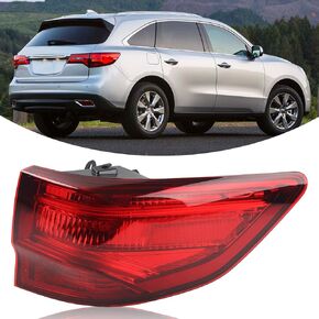 RH LED Tail Light With Bulb Harness Assembly Compatible With 2014-2020 Acura MDX Rear Lamp Right Passenger Side Replacement 33500TZ5A02 AC2805103 CAPA in Saudi Arabia