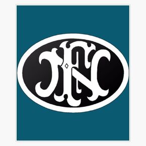 LAD Studio Fabrique Nationale de Herstal Sticker Bumper Sticker Vinyl Decal 5"" in Saudi Arabia
