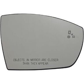Spieg Passenger Side Mirror Glass for 2018-2022 Ford EcoSport Heated Blind Spot Monitoring BSM with Backing Plate Right GN1Z-17K707-D in Kuwait