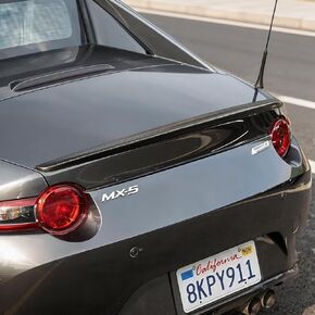 CARART Glossy Black Real Carbon Fiber Rear Trunk Lid Roof Spoiler Wing Compatible with 2016-2026 Mazda MX-5 MX5 Miata ND in Saudi Arabia