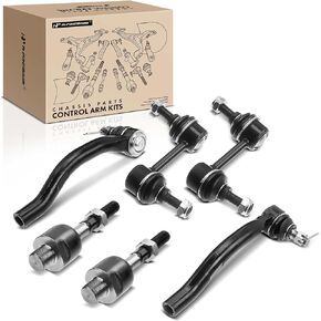 A-Premium 6Pcs Front Suspension Kit, Sway Bar Link, Inner & Outer Tie Rod End, Compatible with Honda Accord 2008 2009 2010 2011 2012 in Kuwait