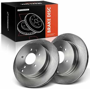 دوارات فرامل قرصية A-Premium مقاس 13.58 بوصة (345 مم) متوافقة مع موديلات مختارة من Chevy وPontiac وSaturn وSuzuki - Equinox 07-09، Captiva Sport 12-15، Torrent 07-09، Vue 08-10، XL-7 07-09 in Kuwait